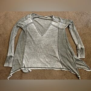 Size Small We The Free Pacific Thermal top from Free People sage green